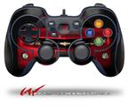 2010 Chevy Camaro Jeweled Red - Black Stripes on Black - Decal Style Skin fits Logitech F310 Gamepad Controller (CONTROLLER NOT INCLUDED)