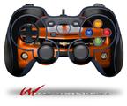 2010 Chevy Camaro Orange - White Stripes on Black - Decal Style Skin fits Logitech F310 Gamepad Controller (CONTROLLER NOT INCLUDED)