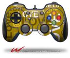 Love and Peace Yellow - Decal Style Skin fits Logitech F310 Gamepad Controller (CONTROLLER NOT INCLUDED)