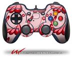 Petals Red - Decal Style Skin fits Logitech F310 Gamepad Controller (CONTROLLER NOT INCLUDED)