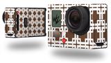 Boxed Chocolate Brown - Decal Style Skin fits GoPro Hero 3+ Camera (GOPRO NOT INCLUDED)