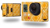 Wavey Orange - Decal Style Skin fits GoPro Hero 3+ Camera (GOPRO NOT INCLUDED)