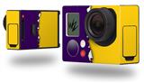 Ripped Colors Purple Yellow - Decal Style Skin fits GoPro Hero 3+ Camera (GOPRO NOT INCLUDED)