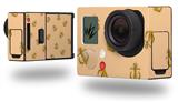 Anchors Away Peach - Decal Style Skin fits GoPro Hero 3+ Camera (GOPRO NOT INCLUDED)