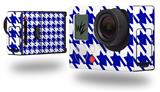 Houndstooth Royal Blue - Decal Style Skin fits GoPro Hero 3+ Camera (GOPRO NOT INCLUDED)