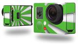 Rising Sun Japanese Flag Green - Decal Style Skin fits GoPro Hero 3+ Camera (GOPRO NOT INCLUDED)