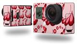 Petals Red - Decal Style Skin fits GoPro Hero 3+ Camera (GOPRO NOT INCLUDED)