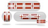 Decal Style Wrap Skin works with Beats Pill Plus Speaker Squared Red Dark Skin Only (BEATS PILL NOT INCLUDED)
