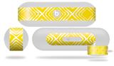 Decal Style Wrap Skin works with Beats Pill Plus Speaker Wavey Yellow Skin Only (BEATS PILL NOT INCLUDED)