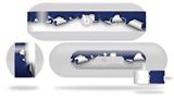 Decal Style Wrap Skin works with Beats Pill Plus Speaker Ripped Colors Blue White Skin Only (BEATS PILL NOT INCLUDED)