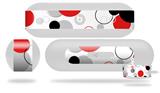 Decal Style Wrap Skin works with Beats Pill Plus Speaker Lots of Dots Red on White Skin Only (BEATS PILL NOT INCLUDED)
