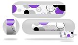 Decal Style Wrap Skin works with Beats Pill Plus Speaker Lots of Dots Purple on White Skin Only (BEATS PILL NOT INCLUDED)