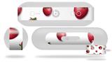 Decal Style Wrap Skin works with Beats Pill Plus Speaker Strawberries on White Skin Only (BEATS PILL NOT INCLUDED)