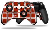 Squared Red Dark - Decal Style Skin fits Microsoft XBOX One ELITE Wireless Controller (CONTROLLER NOT INCLUDED)