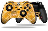 Wavey Orange - Decal Style Skin fits Microsoft XBOX One ELITE Wireless Controller (CONTROLLER NOT INCLUDED)