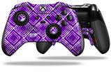 Wavey Purple - Decal Style Skin fits Microsoft XBOX One ELITE Wireless Controller (CONTROLLER NOT INCLUDED)