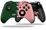 Ripped Colors Green Pink - Decal Style Skin fits Microsoft XBOX One ELITE Wireless Controller (CONTROLLER NOT INCLUDED)
