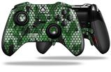 HEX Mesh Camo 01 Green - Decal Style Skin fits Microsoft XBOX One ELITE Wireless Controller (CONTROLLER NOT INCLUDED)