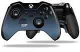 Smooth Fades Blue Dust Black - Decal Style Skin fits Microsoft XBOX One ELITE Wireless Controller (CONTROLLER NOT INCLUDED)