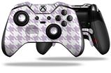 Houndstooth Lavender - Decal Style Skin fits Microsoft XBOX One ELITE Wireless Controller (CONTROLLER NOT INCLUDED)