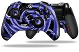 Alecias Swirl 02 Blue - Decal Style Skin fits Microsoft XBOX One ELITE Wireless Controller (CONTROLLER NOT INCLUDED)