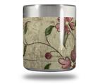 Skin Decal Wrap for Yeti Rambler Lowball - Flowers and Berries Pink (CUP NOT INCLUDED)