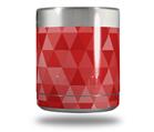 Skin Decal Wrap for Yeti Rambler Lowball - Triangle Mosaic Red (CUP NOT INCLUDED)