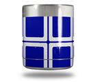 Skin Decal Wrap for Yeti Rambler Lowball - Squared Royal Blue (CUP NOT INCLUDED)