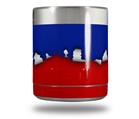 Skin Decal Wrap for Yeti Rambler Lowball - Ripped Colors Blue Red (CUP NOT INCLUDED)