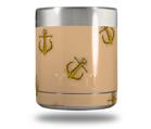 Skin Decal Wrap for Yeti Rambler Lowball - Anchors Away Peach (CUP NOT INCLUDED)