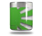 Skin Decal Wrap for Yeti Rambler Lowball - Rising Sun Japanese Flag Green (CUP NOT INCLUDED)