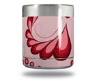 Skin Decal Wrap for Yeti Rambler Lowball - Petals Red (CUP NOT INCLUDED)