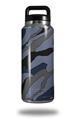 Skin Decal Wrap for Yeti Rambler Bottle 36oz Camouflage Blue (YETI NOT INCLUDED)