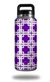 Skin Decal Wrap for Yeti Rambler Bottle 36oz Boxed Purple (YETI NOT INCLUDED)