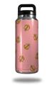Skin Decal Wrap for Yeti Rambler Bottle 36oz Anchors Away Pink (YETI NOT INCLUDED)