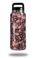 Skin Decal Wrap for Yeti Rambler Bottle 36oz Scattered Skulls Pink (YETI NOT INCLUDED)