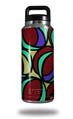 Skin Decal Wrap for Yeti Rambler Bottle 36oz Crazy Dots 04 (YETI NOT INCLUDED)