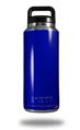 Skin Decal Wrap for Yeti Rambler Bottle 36oz Solids Collection Royal Blue (YETI NOT INCLUDED)