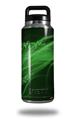 Skin Decal Wrap for Yeti Rambler Bottle 36oz Mystic Vortex Green (YETI NOT INCLUDED)