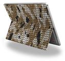 Decal Style Vinyl Skin for Microsoft Surface Pro 4 - HEX Mesh Camo 01 Tan -  (SURFACE NOT INCLUDED)