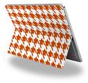 Decal Style Vinyl Skin for Microsoft Surface Pro 4 - Houndstooth Burnt Orange - (SURFACE NOT INCLUDED)
