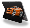 Decal Style Vinyl Skin for Microsoft Surface Pro 4 - 2010 Camaro RS Orange -  (SURFACE NOT INCLUDED)