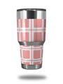 WraptorSkinz Skin Wrap compatible with RTIC 30oz ORIGINAL 2017 AND OLDER Tumblers Squared Pink (TUMBLER NOT INCLUDED)