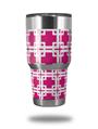 WraptorSkinz Skin Wrap compatible with RTIC 30oz ORIGINAL 2017 AND OLDER Tumblers Boxed Fushia Hot Pink (TUMBLER NOT INCLUDED)
