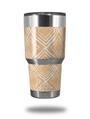 WraptorSkinz Skin Wrap compatible with RTIC 30oz ORIGINAL 2017 AND OLDER Tumblers Wavey Peach (TUMBLER NOT INCLUDED)
