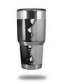 WraptorSkinz Skin Wrap compatible with RTIC 30oz ORIGINAL 2017 AND OLDER Tumblers Ripped Colors Black Gray (TUMBLER NOT INCLUDED)