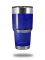 WraptorSkinz Skin Wrap compatible with RTIC 30oz ORIGINAL 2017 AND OLDER Tumblers Raining Blue (TUMBLER NOT INCLUDED)