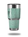 WraptorSkinz Skin Wrap compatible with RTIC 30oz ORIGINAL 2017 AND OLDER Tumblers Raining Seafoam Green (TUMBLER NOT INCLUDED)