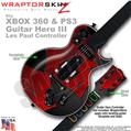 Spider Web WraptorSkinz  Skin fits XBOX 360 & PS3 Guitar Hero III Les Paul Controller (GUITAR NOT INCLUDED)