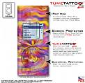 Tye Dye Pastel iPod Mini Tune Tattoo Kit